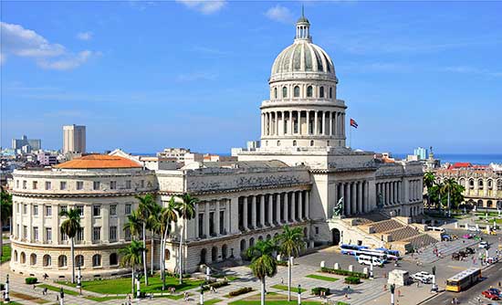 Capitolio Nacional en La Habana, Cuba