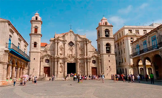 Catedral de la Habana en Casco antiguo