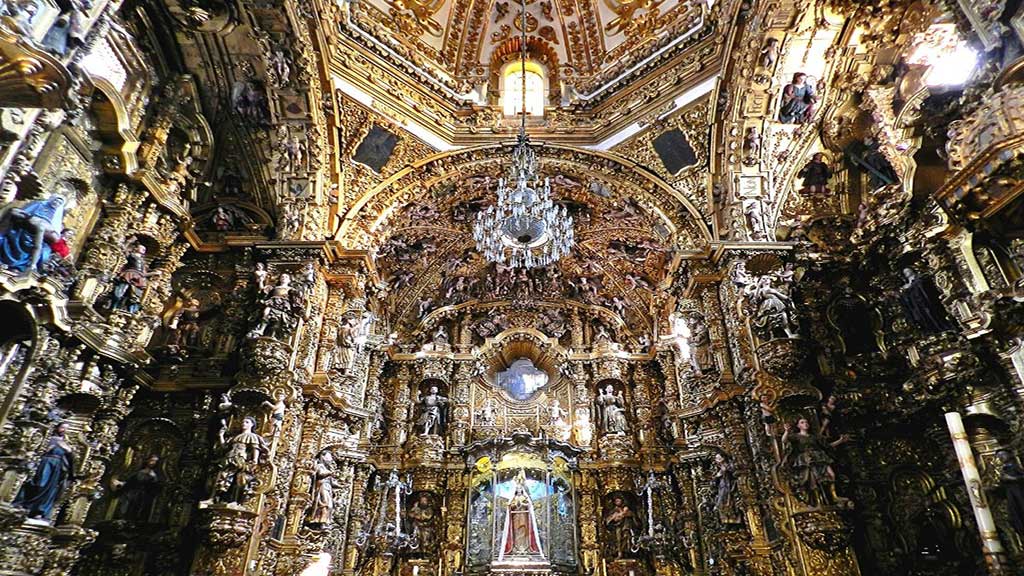 Shrine of our Lady Ocotlan in Tlaxcala
