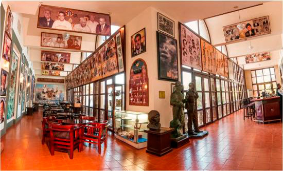 Salon de la fama en el Hotel Nacional de Cuba
