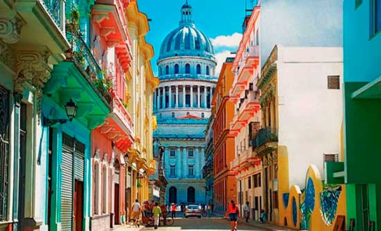 Capitolio Nacional en La Habana, Cuba