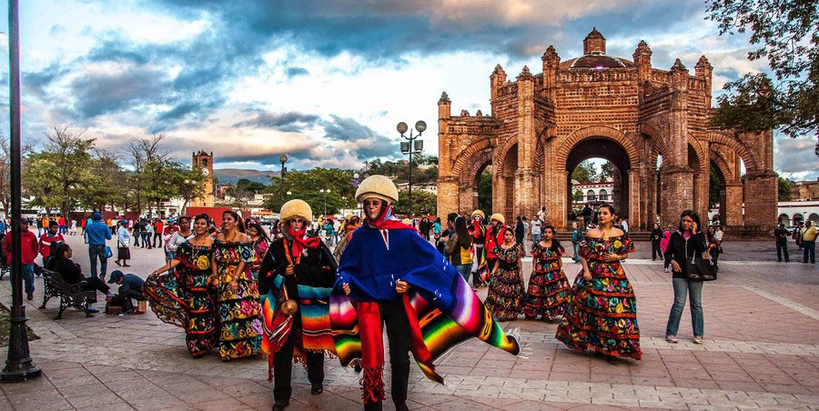 Festividad de los parachicos en Chiapa de Corzo