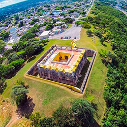 Fuerte de San Jose el Alto en Campeche Mexico