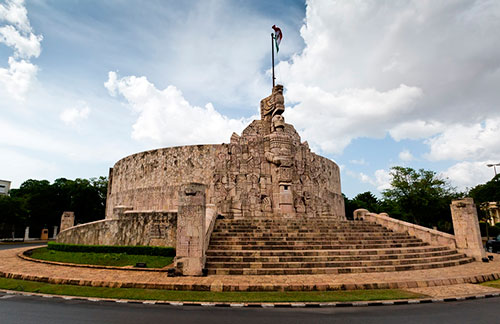 Monumento a la Patria en merida Yucatan