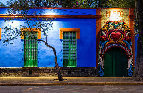 Museo de frida Khalo en Coyoacan