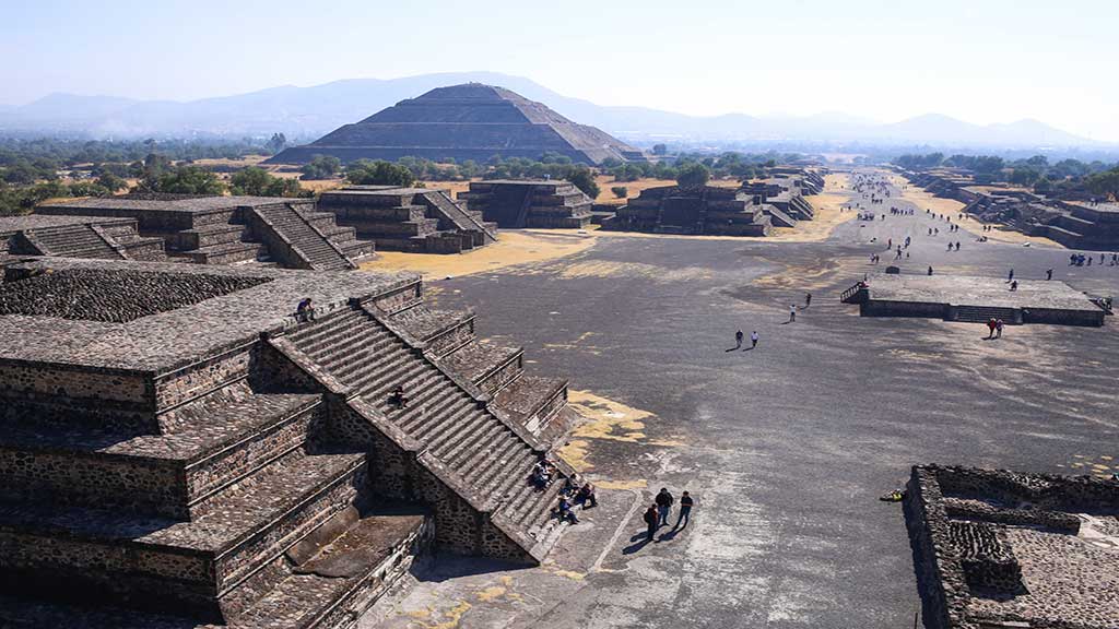 Teotihuacán, one of the most impressive archaeological sites