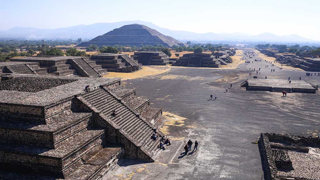 Pyramid of the Sun in Teotihuacan