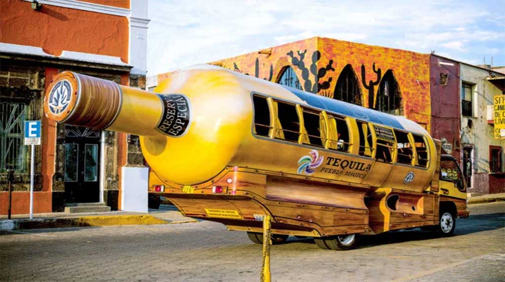 Ruta del Tequila en el Pueblo Mágico de Tequila, Jalisco