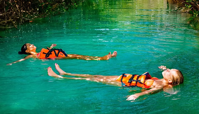 Flotación por canal maya