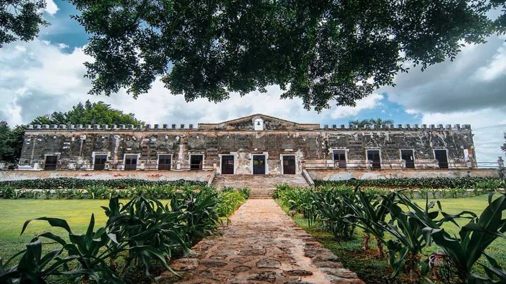 Hacienda Yaxcopoil, a beautifully preserved 19th-century estate showcasing the sisal industry